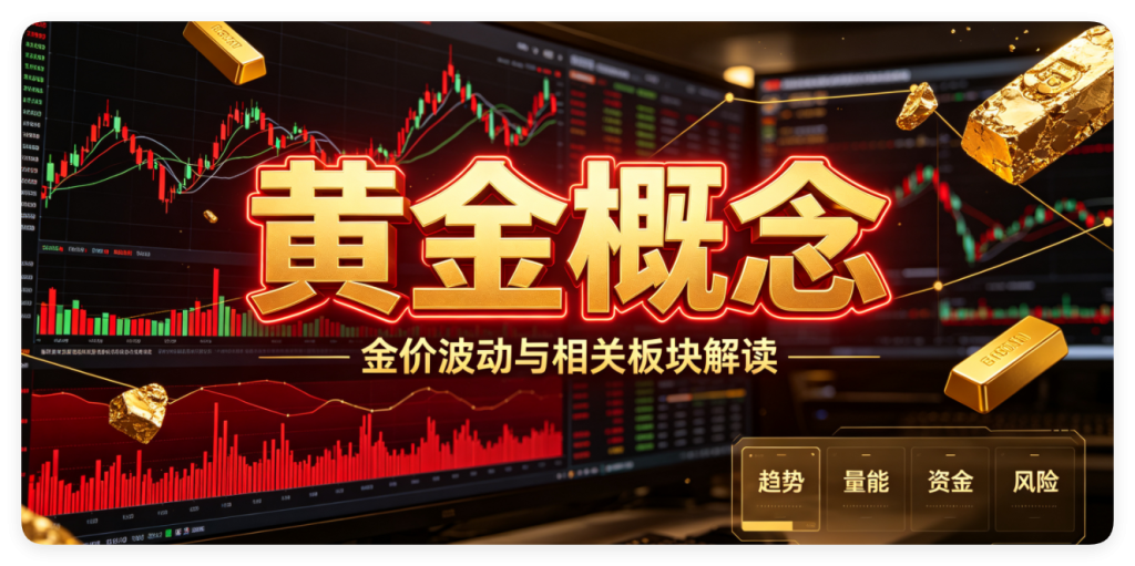 别只看3.52%的涨幅：黄金概念的真正机会在哪个环节（8月22日）｜分析师视角